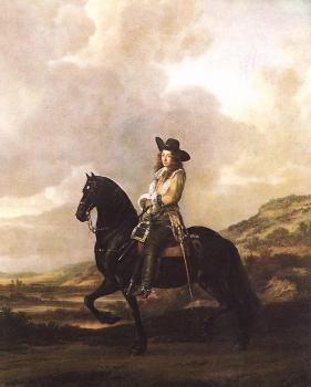 Thomas De Keyser : Equestrian Portrait of Pieter Schout